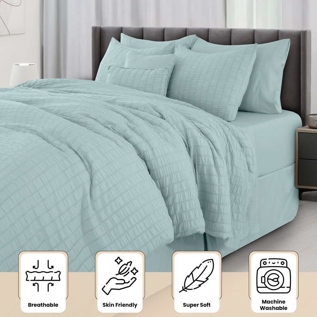Luxe Quilted Bedding Set (10pc)