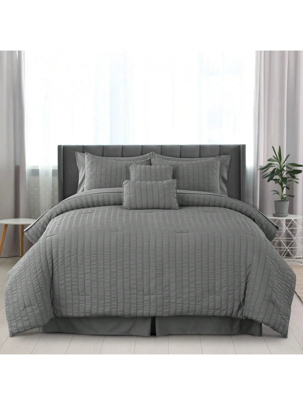 Luxe Quilted Bedding Set (10pc)