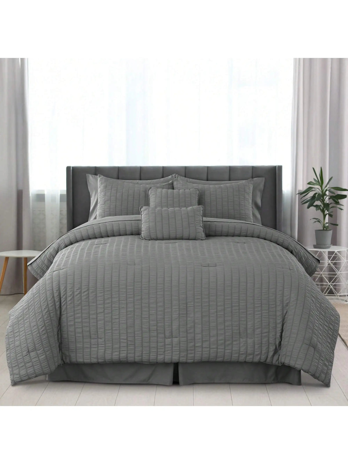 Luxe Quilted Bedding Set (10pc)