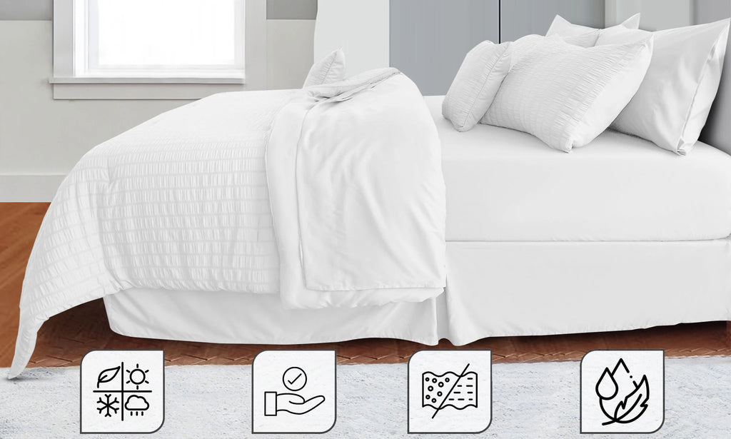 Luxe Quilted Bedding Set (10pc)