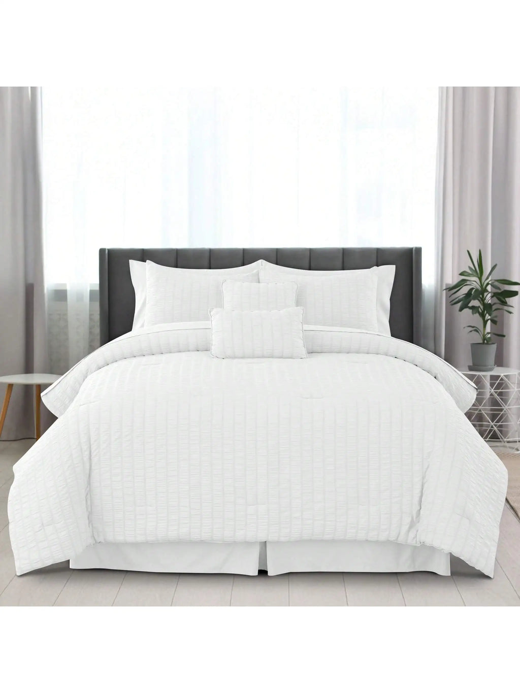Luxe Quilted Bedding Set (10pc)