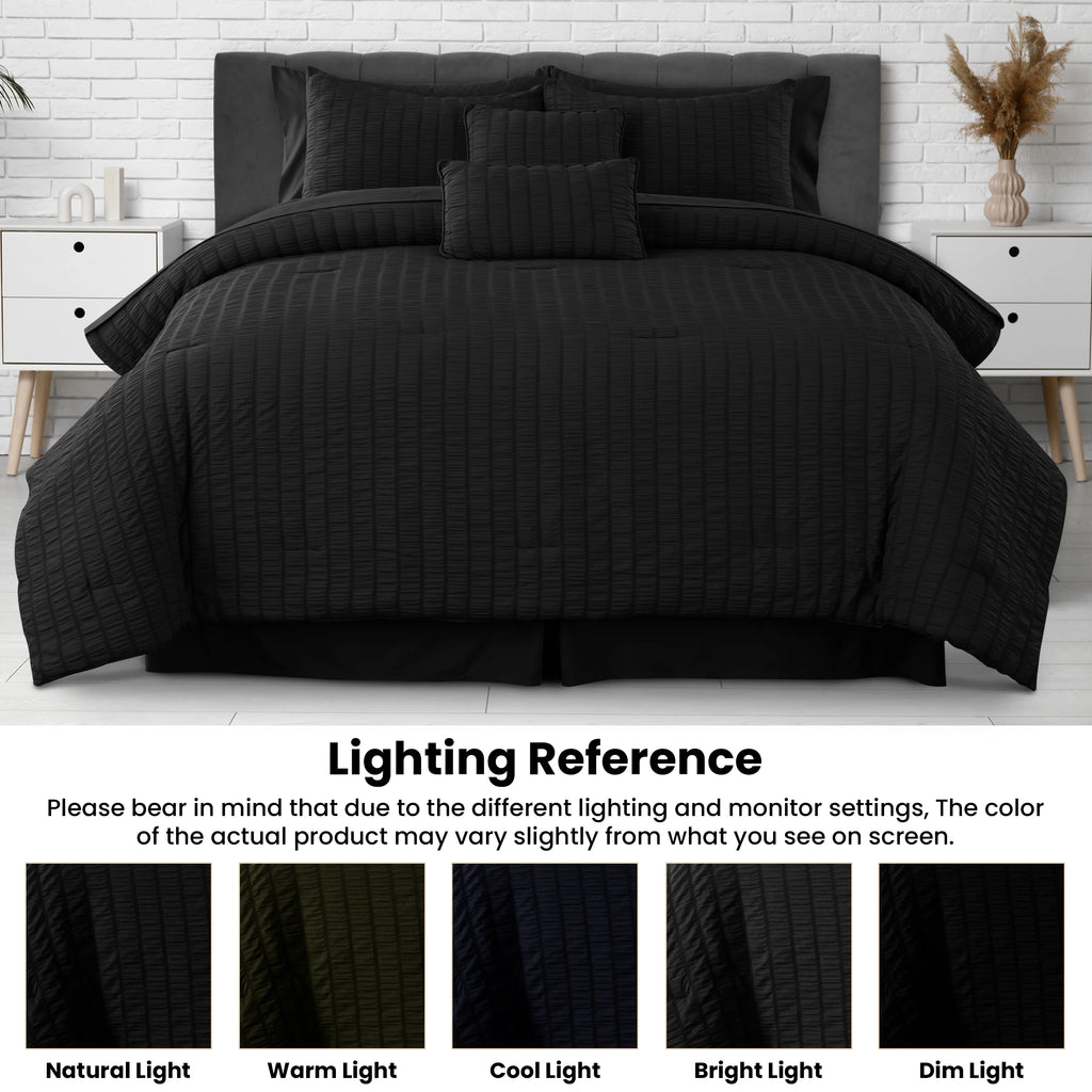 Luxe Quilted Bedding Set (10pc)