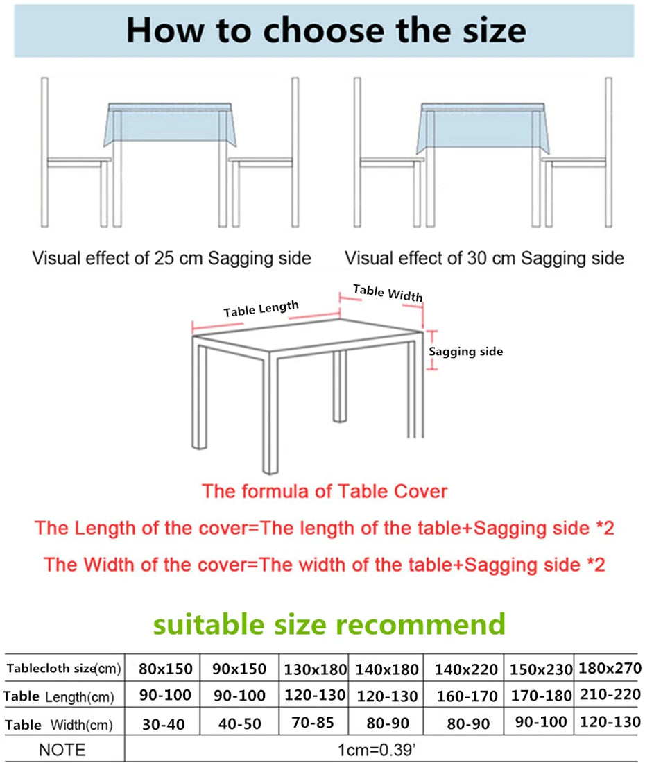 Sweet Meadow Fringe Tablecloth