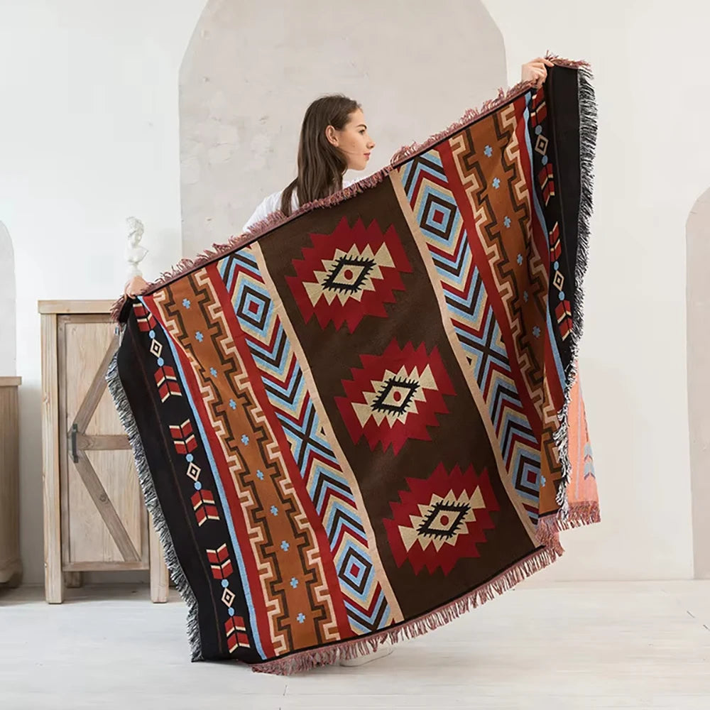 Desert Eyes Woven Throw
