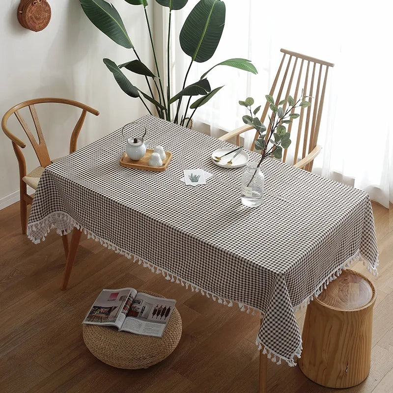 Sweet Meadow Fringe Tablecloth