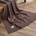 Muslin Textured Throw