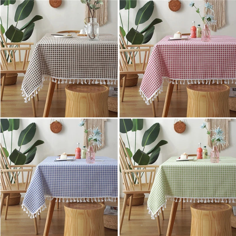 Sweet Meadow Fringe Tablecloth