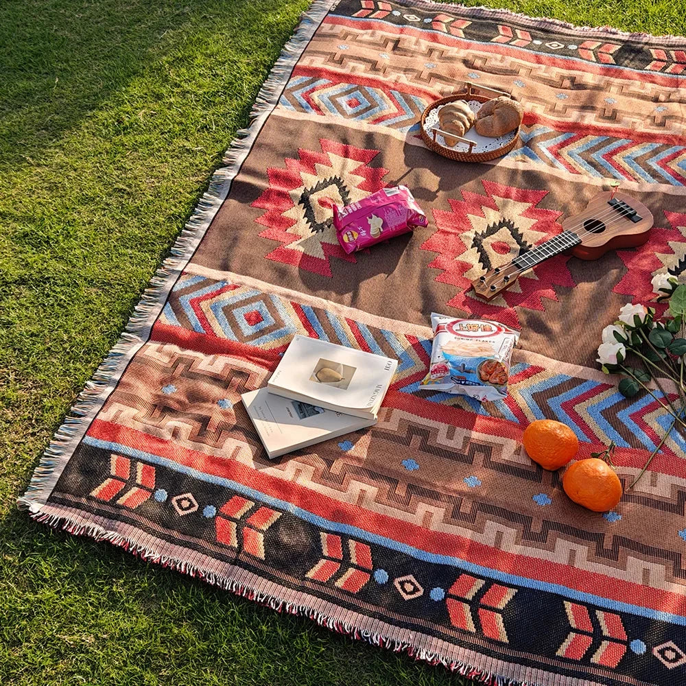 Desert Eyes Woven Throw