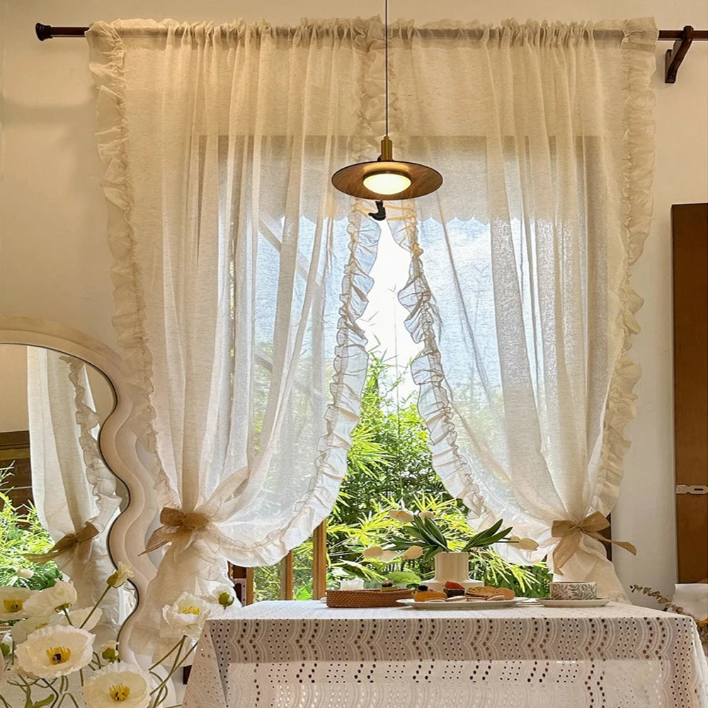 Ruffled Curtains