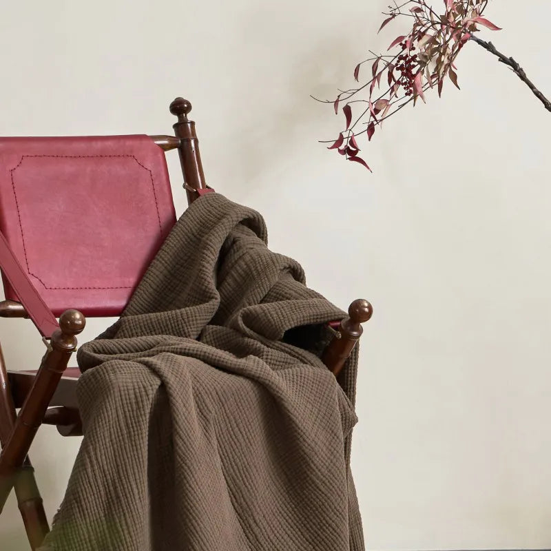 Muslin Textured Throw
