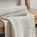Muslin Textured Throw