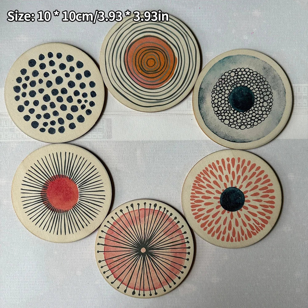 Whimsy Coaster Set (6 PCS)