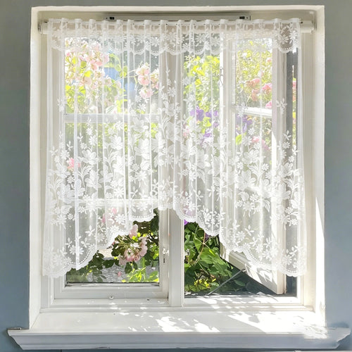 Floral Lace Curtains