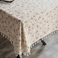 Cottage Tassel Tablecloth