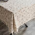 Cottage Tassel Tablecloth