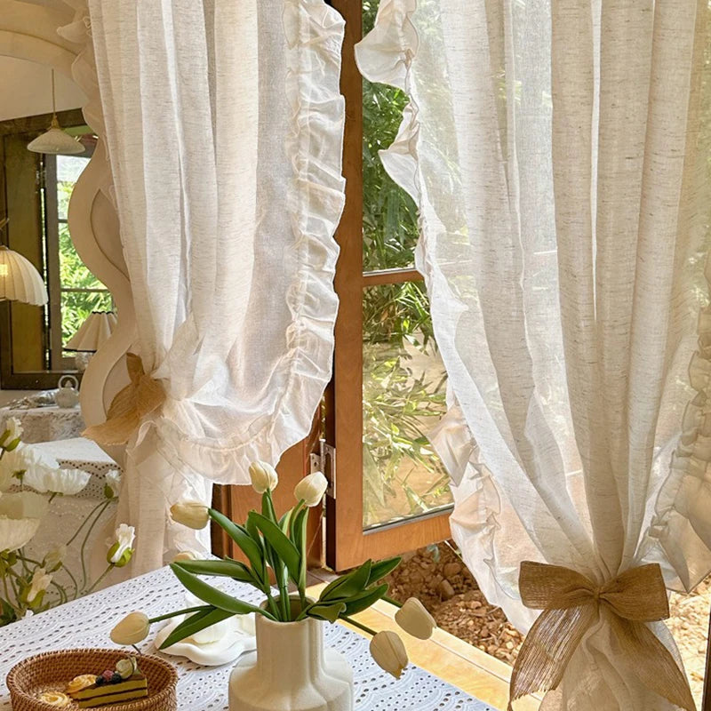 Ruffled Curtains
