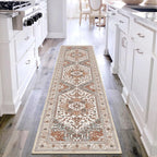 Vintage Persian Floral Runner