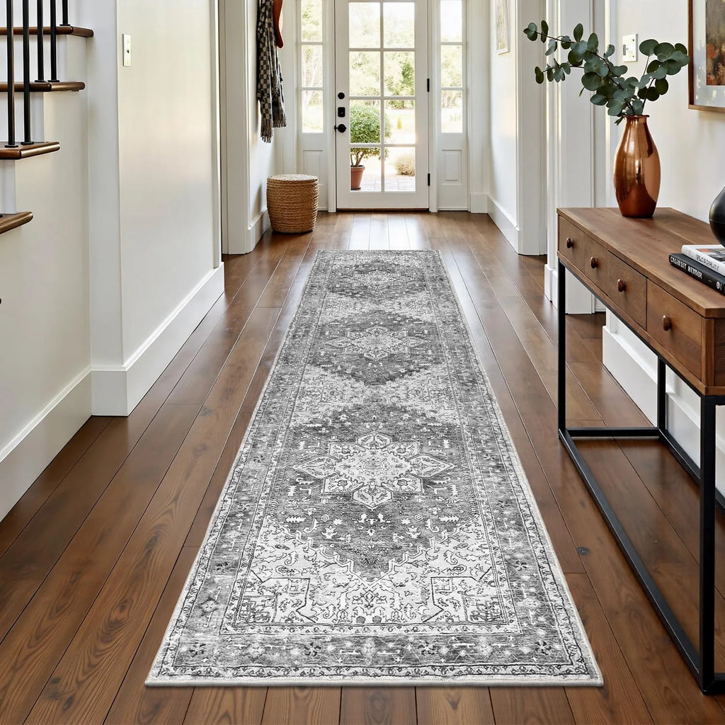 Vintage Persian Floral Runner