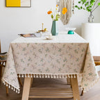 Cottage Tassel Tablecloth
