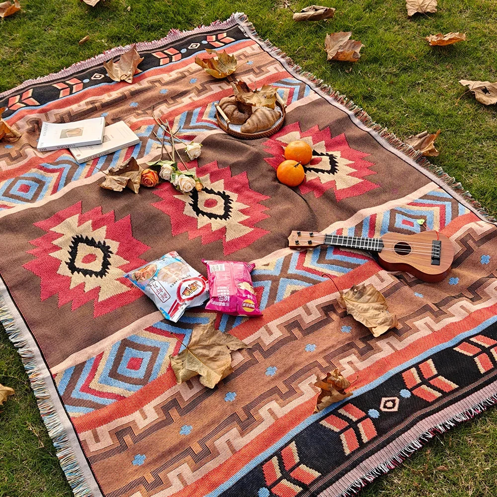 Desert Eyes Woven Throw